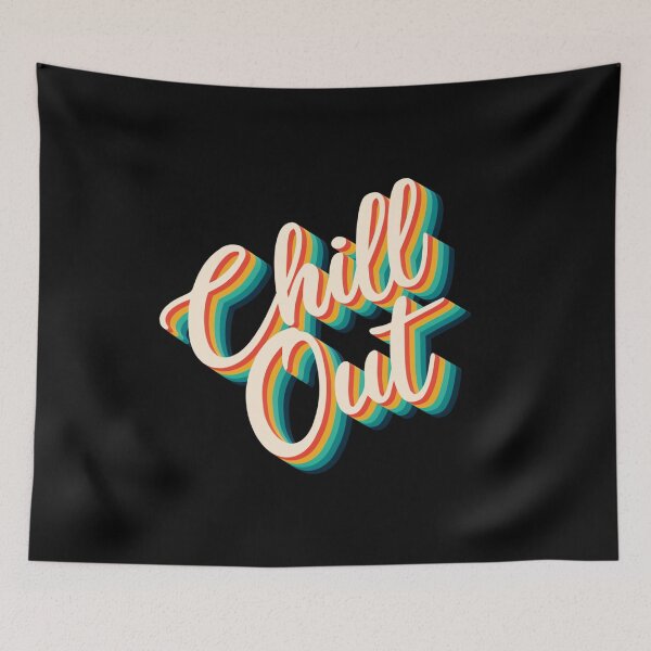 Item preview, Chill Out Retro   designed and sold by kudostees.
