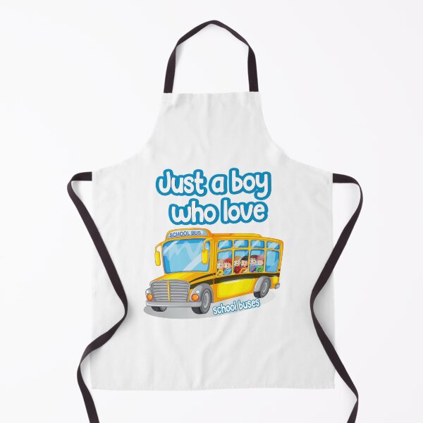 Item preview, Just A Boy Who loves School Buses Sticker designed and sold by Alhendy Store.