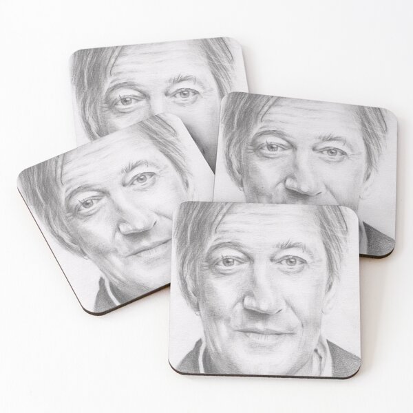 Item preview, Portrait of Stephen Fry designed and sold by Rockberry.