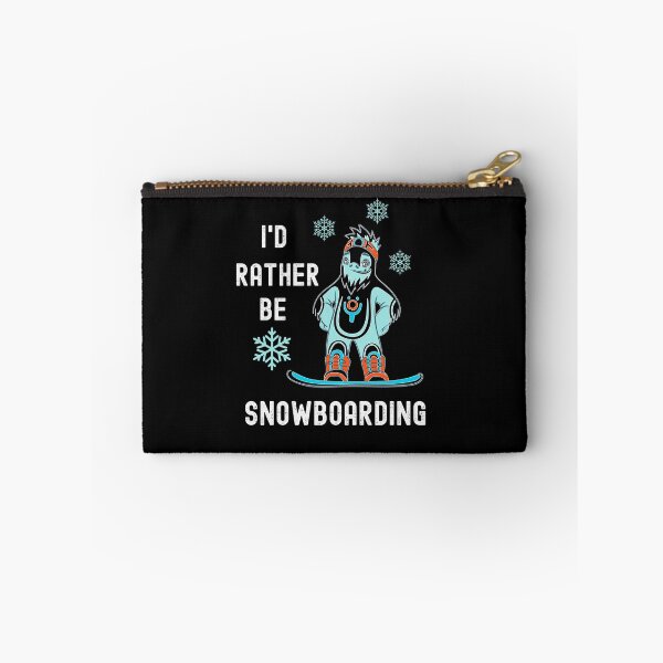 Item preview, Id Rather Be Snowboarding, Snowboarding Fan designed and sold by SportyDogShop.