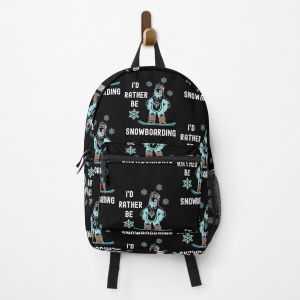 Item preview, Id Rather Be Snowboarding, Snowboarding Fan designed and sold by SportyDogShop.
