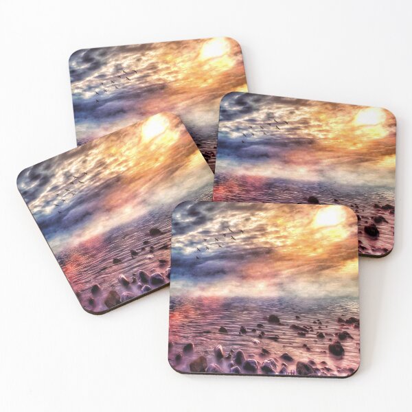 Item preview, Misty Sunset on the Ocean designed and sold by BellaBear666.