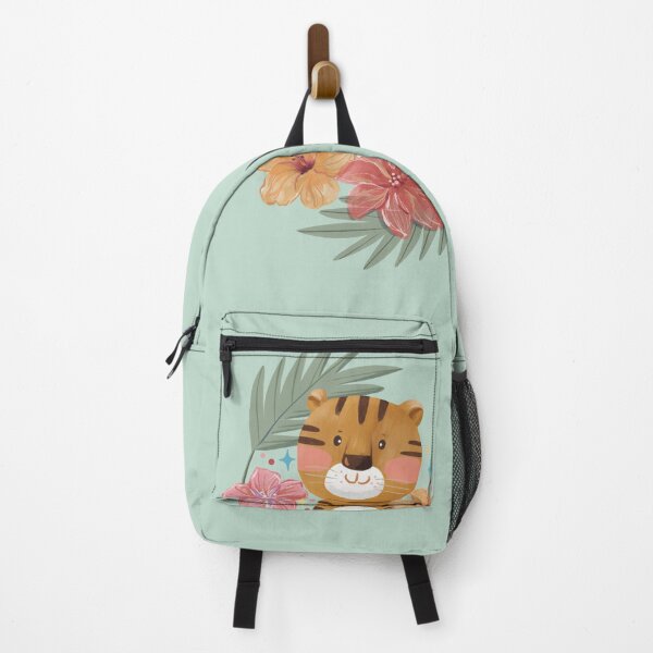Item preview, Tiger With Hibiscus Flower designed and sold by Yunipop.