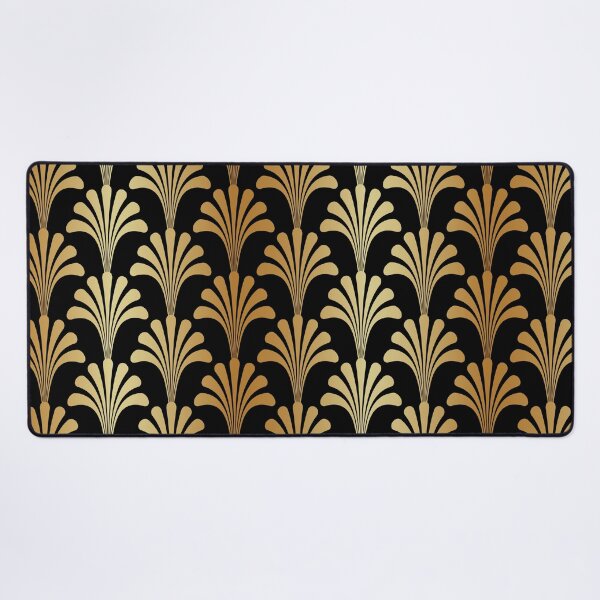 Item preview, Gold Art Deco Gatsby Pattern Background designed and sold by Angela Cini.