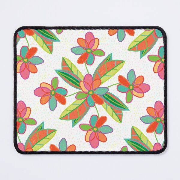 Item preview, Festive Floral Diamonds Light (pattern) designed and sold by PaisleyMcNoodle.