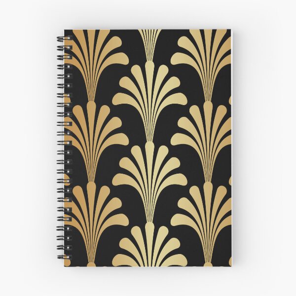 Item preview, Gold Art Deco Gatsby Pattern Background designed and sold by Angela Cini.