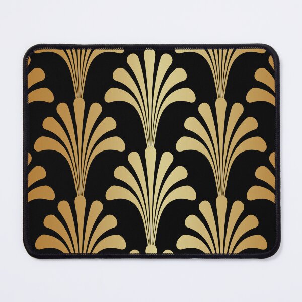 Item preview, Gold Art Deco Gatsby Pattern Background designed and sold by Angela Cini.