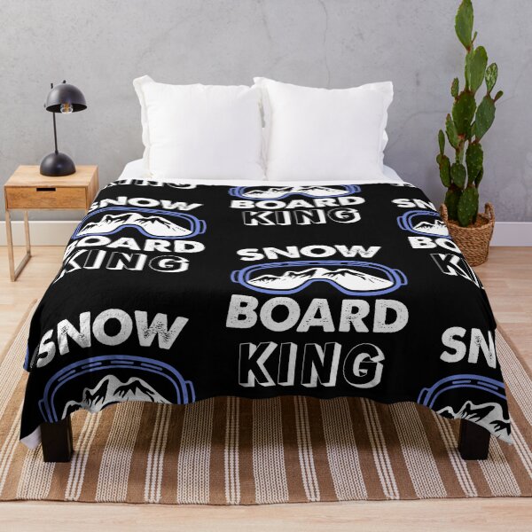 Item preview, Snowboard King, Id Rather Be Snowboarding designed and sold by SportyDogShop.