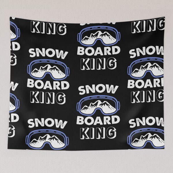 Item preview, Snowboard King, Id Rather Be Snowboarding designed and sold by SportyDogShop.