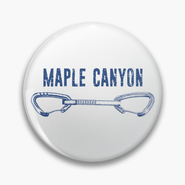 Item preview, Maple Canyon Rock Climbing Quickdraw designed and sold by Esskay Designs.