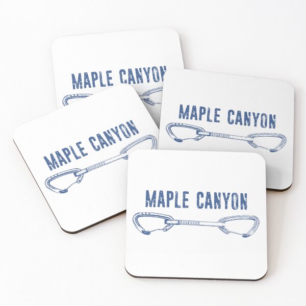 Item preview, Maple Canyon Rock Climbing Quickdraw designed and sold by Esskay Designs.