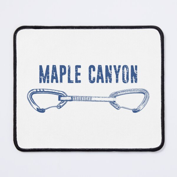 Item preview, Maple Canyon Rock Climbing Quickdraw designed and sold by Esskay Designs.