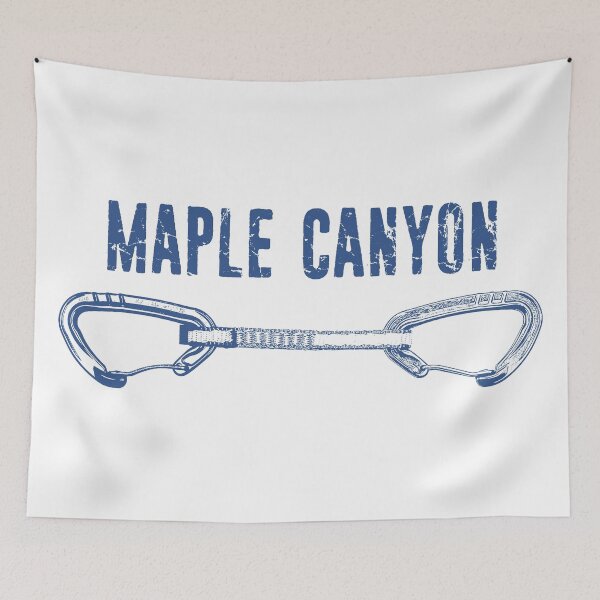 Item preview, Maple Canyon Rock Climbing Quickdraw designed and sold by Esskay Designs.