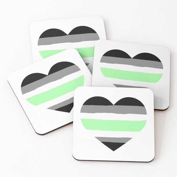 Item preview, Agender Pride Flag Heart designed and sold by TheKryomancer.