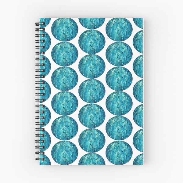 Item preview, Colorful February pattern in small blue droplet rounded designed and sold by Bekindtome.