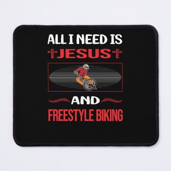 Item preview, Funny Jesus Freestyle Biking designed and sold by FifineCroteau.