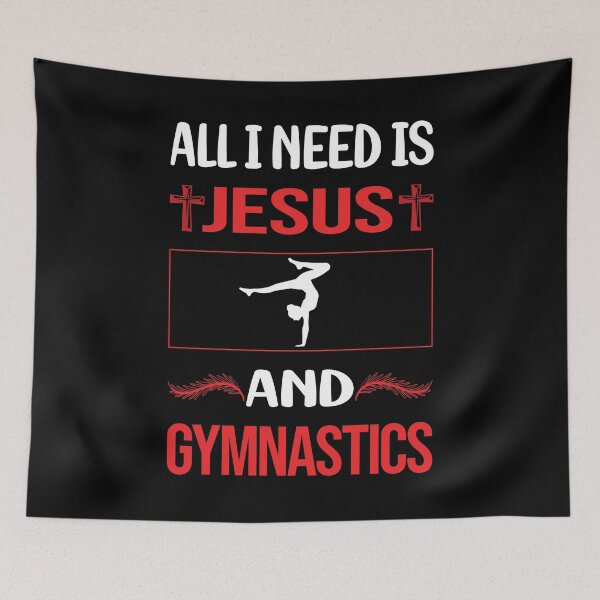 Item preview, Funny Jesus Gymnastics Gymnast designed and sold by FifineCroteau.