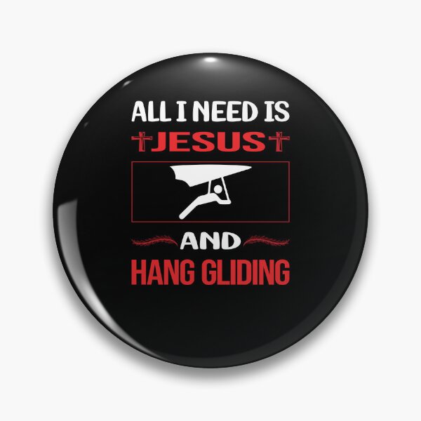 Item preview, Funny Jesus Hang Gliding Glider designed and sold by FifineCroteau.