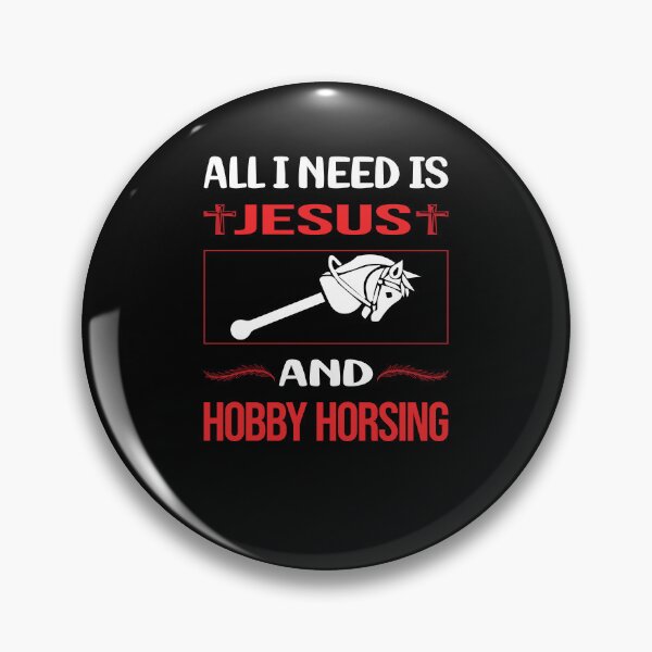 Item preview, Jesús divertido Hobby Horsesing Horse Hobbyhorsing Hobbyhorse designed and sold by FifineCroteau.
