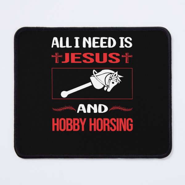 Item preview, Funny Jesus Hobby Horsing Horse Hobbyhorsing Hobbyhorse designed and sold by FifineCroteau.