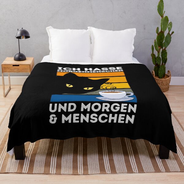 Item preview,  Ich Hasse Morgenmenschen Und Morgen & Menschen designed and sold by DAFIN.