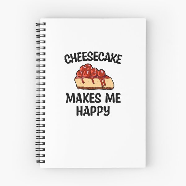Item preview, Cheesecake makes me happy designed and sold by Mr Wolf.