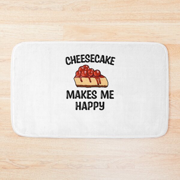 Item preview, Cheesecake makes me happy designed and sold by Mr Wolf.