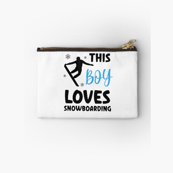Item preview, This Boy Loves Snowboarding, Snowboarding Fan designed and sold by SportyDogShop.