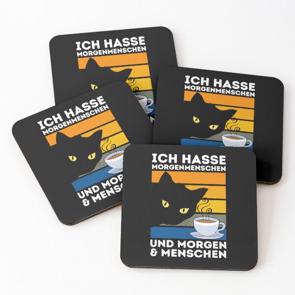Item preview,  Ich Hasse Morgenmenschen Und Morgen & Menschen designed and sold by DAFIN.