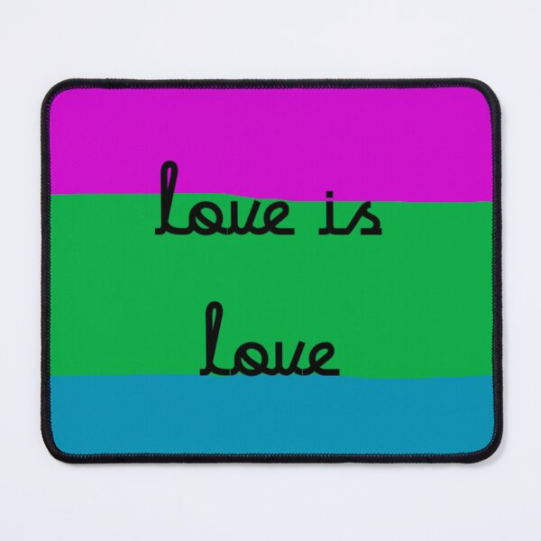 Item preview, Love is love Polysexual pride flag  designed and sold by TheKryomancer.