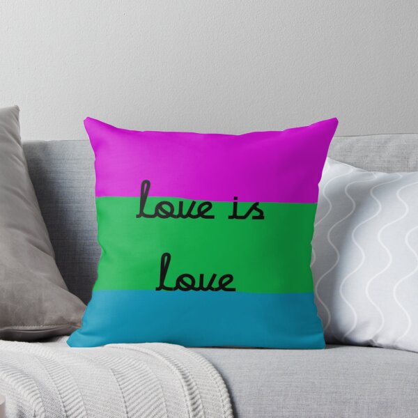 Aperçu de l'œuvre L'amour c'est l'amour Drapeau de la fierté polysexuelle créée et vendue par TheKryomancer.