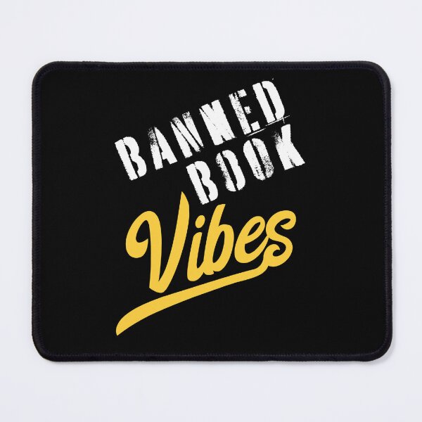 Item preview, Banned Book Vibes Bibliophile Bookworm designed and sold by Huhnerdieb Apparel.