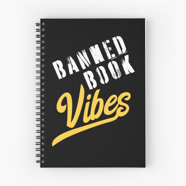 Item preview, Banned Book Vibes Bibliophile Bookworm designed and sold by Huhnerdieb Apparel.