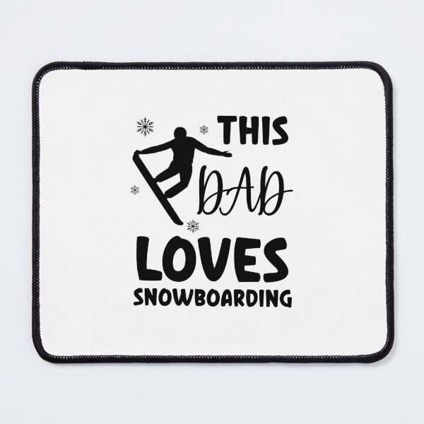 Item preview, This Dad Loves Snowboarding, Snowboarding Dad designed and sold by SportyDogShop.