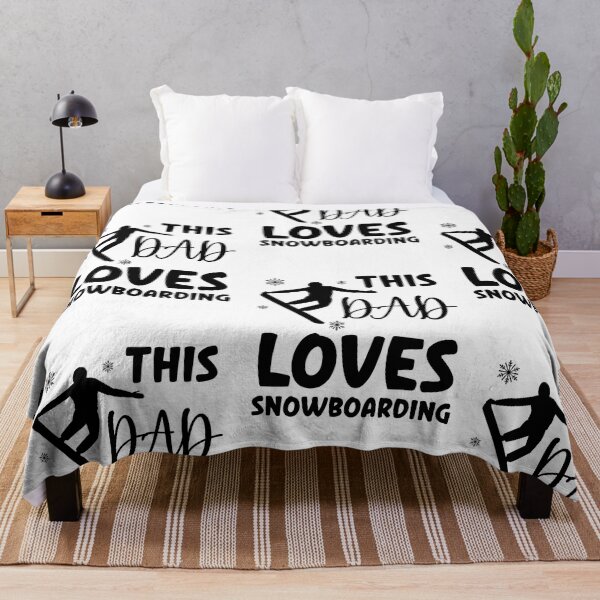Item preview, This Dad Loves Snowboarding, Snowboarding Dad designed and sold by SportyDogShop.
