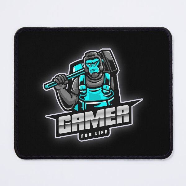 Item preview, Gamer for Life with Blacksmith Ape designed and sold by PRIVARSHU.