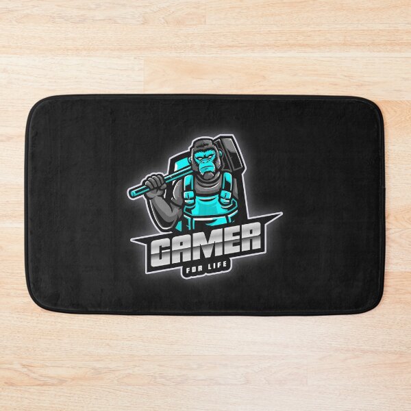 Item preview, Gamer for Life with Blacksmith Ape designed and sold by PRIVARSHU.