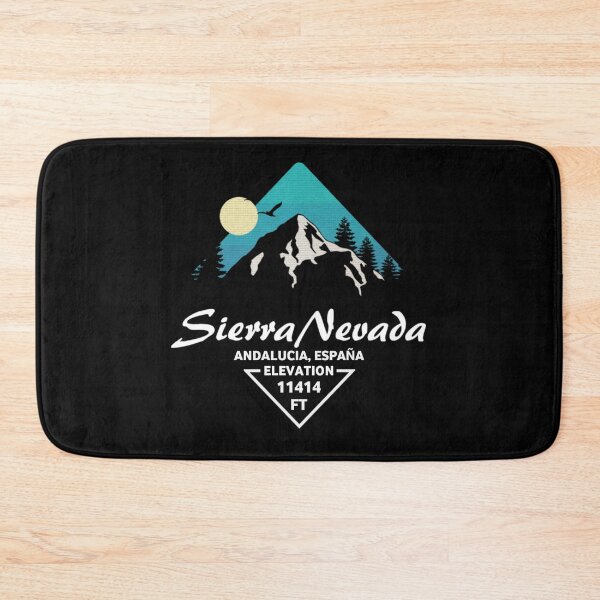 Artikelvorschau, Sierra Nevada, Spanien | Retro entworfen und verkauft von mountainfad.