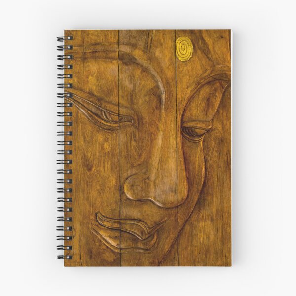 Aperçu de l'œuvre Bouddha en bois créée et vendue par FirstwaterRuby.