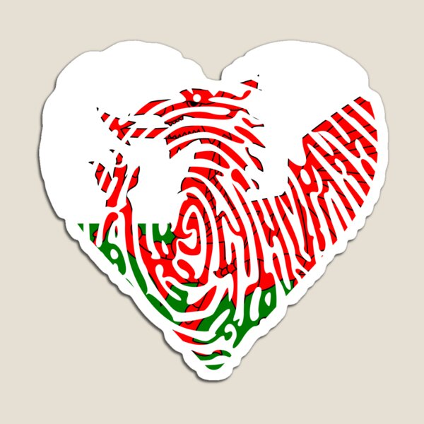 Item preview, Wales Love Heart Welsh Is In My DNA designed and sold by juvajay.