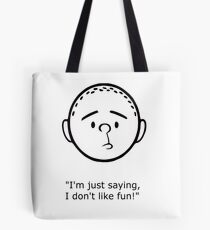 Karl Pilkington Tote Bag