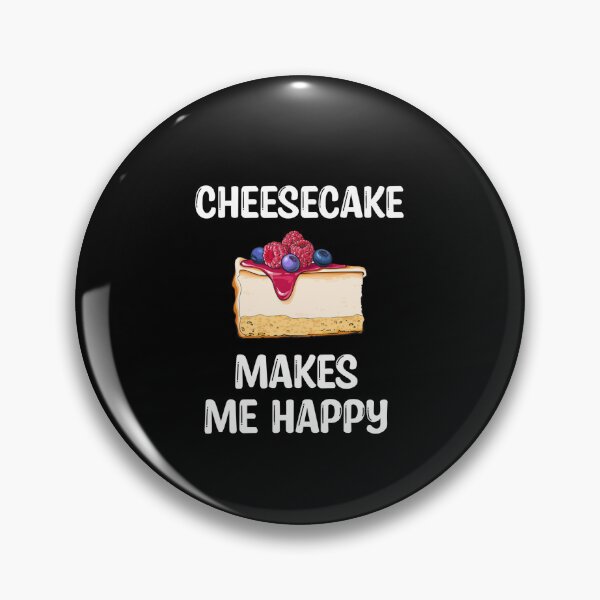 Item preview, Cheesecake makes me happy designed and sold by Mr Wolf.