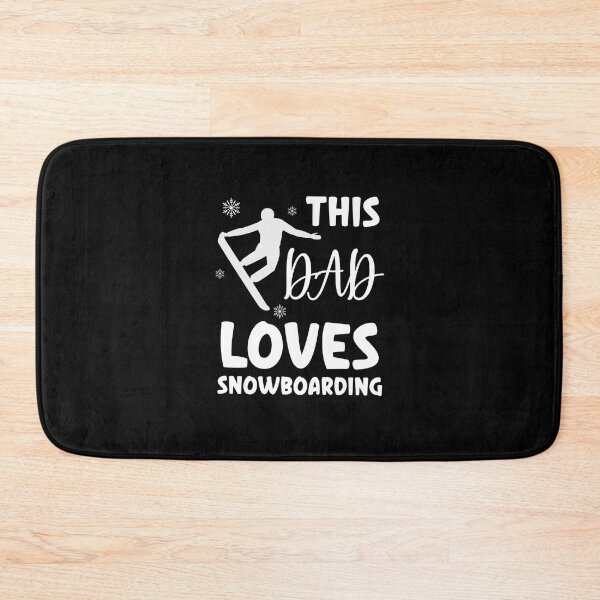 Item preview, This Dad Loves Snowboarding, Snowboarding Dad designed and sold by SportyDogShop.