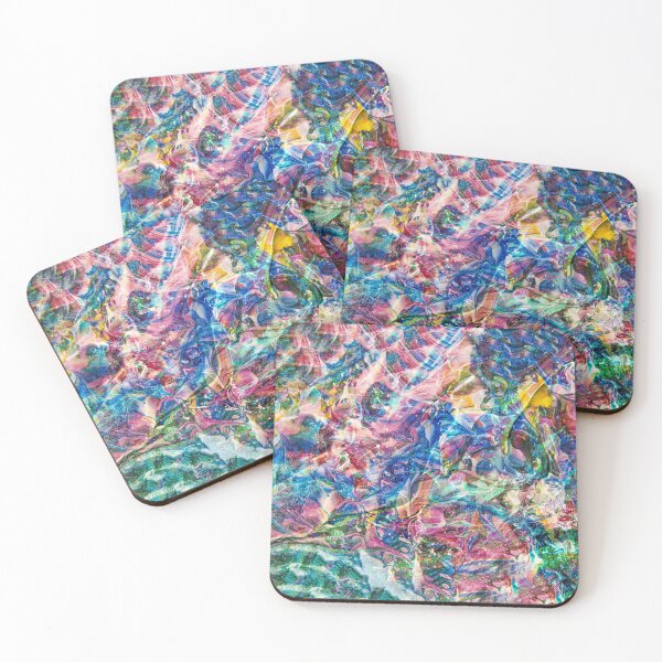 Item preview, Illustration Abstraite Multicolore designed and sold by CAT-LUVERS.