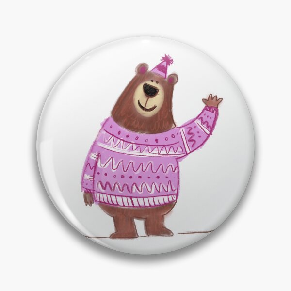 Item preview, Bear Happy Birthday designed and sold by ChiaraKali.