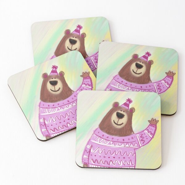 Item preview, Bear Happy Birthday designed and sold by ChiaraKali.
