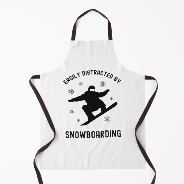 Item preview, Easily Distracted By Snowboarding, Snowboarding Fan designed and sold by SportyDogShop.