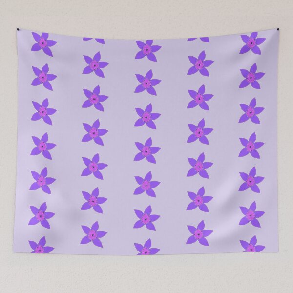 Item preview, Single purple flower designed and sold by SketchZeit.
