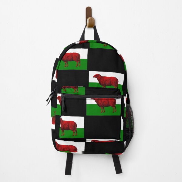 Item preview, Funny Wales Welsh Sheep Flag designed and sold by juvajay.