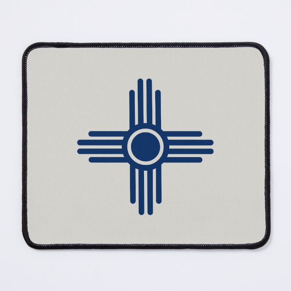 Item preview, Zia Sun, Symbol, New Mexico, Flag designed and sold by nitty-gritty.